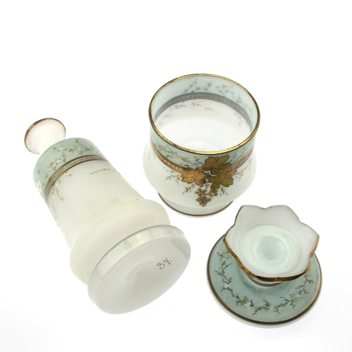 Skleněná karafa a dóza - Harrachov