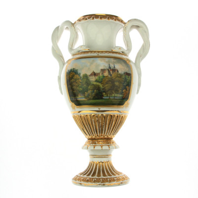 Zschepplin castle vase - Meissen