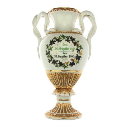 Zschepplin castle vase - Meissen