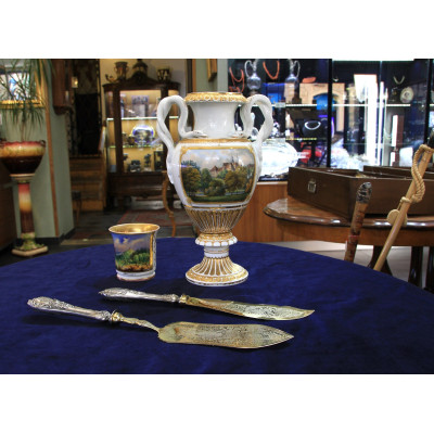 Zschepplin castle vase - Meissen