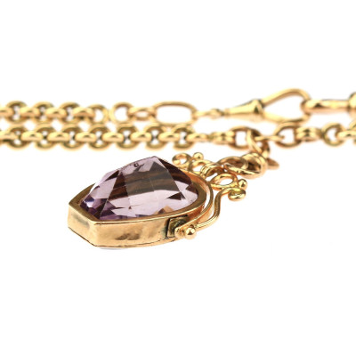 Rakousko-uherský šatlén s ametystem