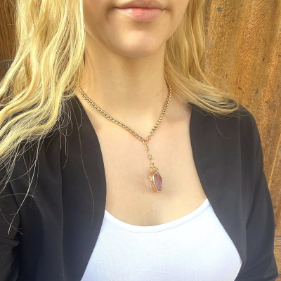 Rakousko-uherský šatlén s ametystem