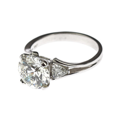 Ring with diamond 3,01 ct