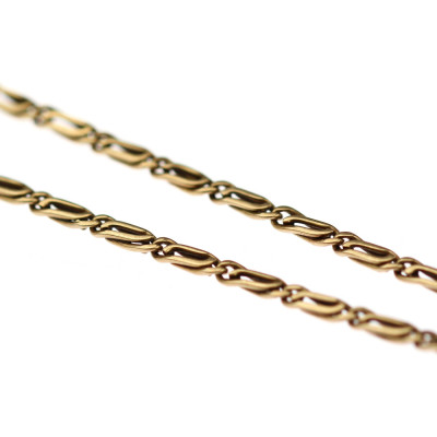 Prvorepublikový zlatý šatlén s přívěskem