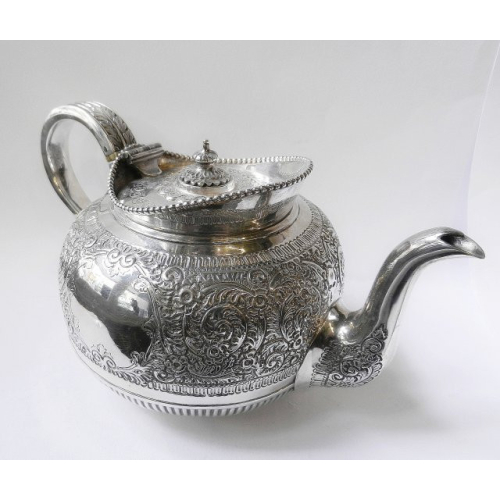 Prodáno - Viktoriánský stříbrný set na čokoládu a čaj