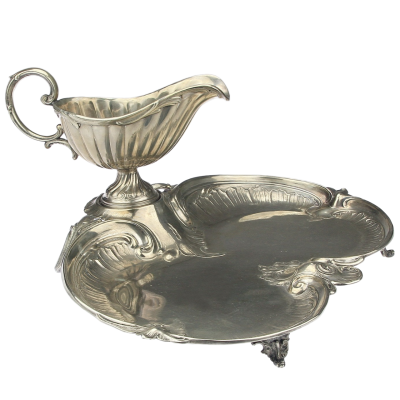 Alpaca saucepan - rococo revival