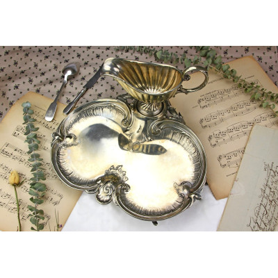 Alpaca saucepan - rococo revival