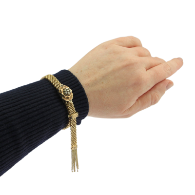 PRODÁNO - Zlatý náramek - polovina 19. století