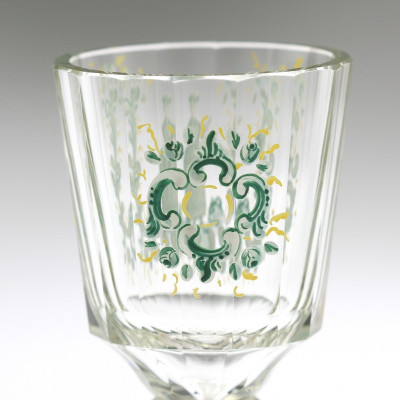 PRODÁNO - Rokoková sklenka na patce