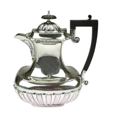 Tea nad coffee silver set - England 1922