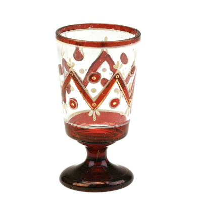 Číše s cikcak motivem