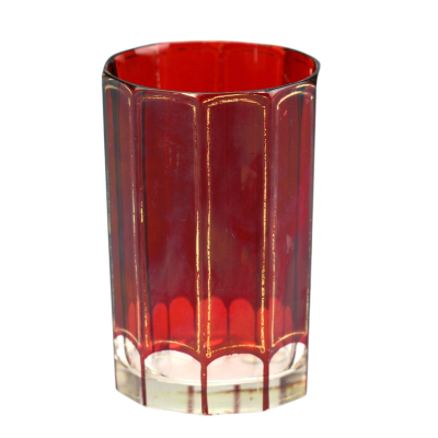 Biedermaier glass cup - 1840s-1850s