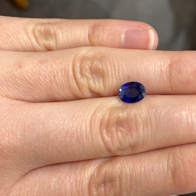 Ceylon blue sapphire - 1,60 ct