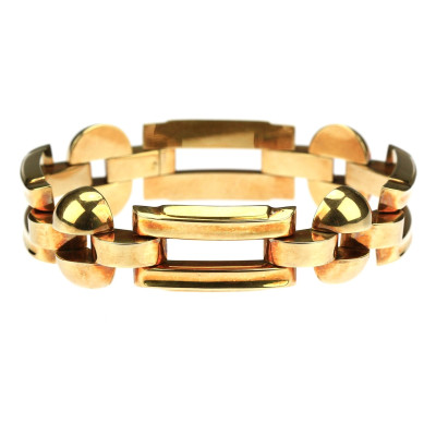 Art deco gold bracelet - Karat