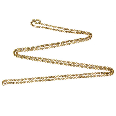 1920s gold chain necklace