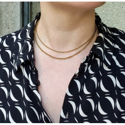 Zlatý prvorepublikový řetízek