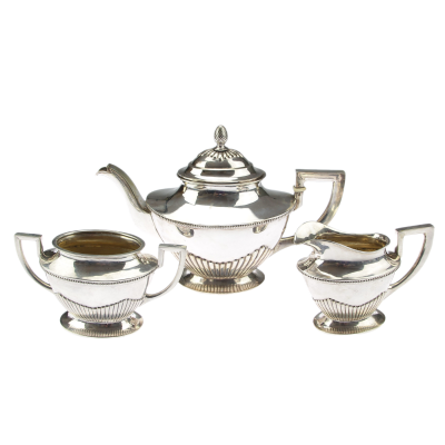 Silver tea set - Austria-Hungary