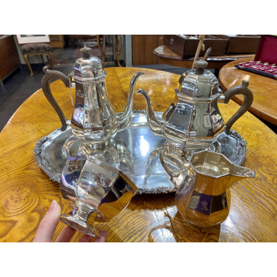 Antique Silver Coffee/Tea set - London, 1920's