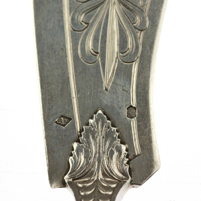 Sada stříbrných příborů pro 12 osob (41 ks) - Gaston Bardies, Paříž