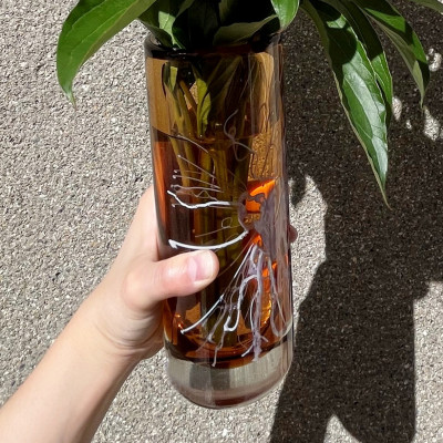 Glass vase - Petr Hora