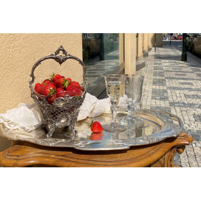 Číše s broušeným dekorem - 1760-1770