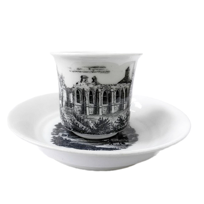 Šálek s podšálkem - Březová, mezi lety 1846-1853