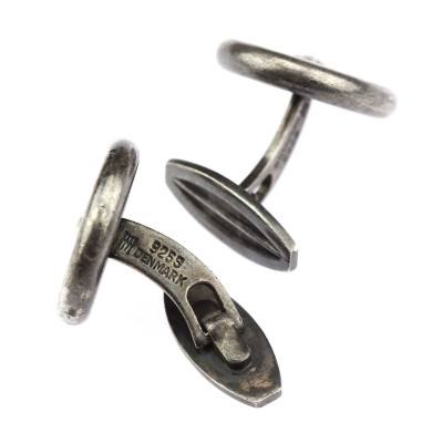 Stříbrné manžetové knoflíky - Hans Hansen