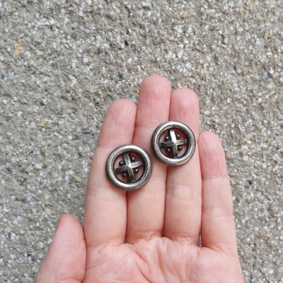 Stříbrné manžetové knoflíky - Hans Hansen