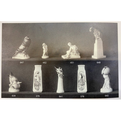 PRODÁNO - Těžítko Baletka - Bechyně, J. V. Dušek, před rokem 1921