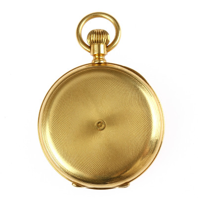 PRODÁNO - Zlaté kapesní hodinky v želvovinovém pouzdře - Tiffany