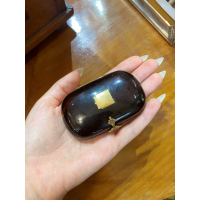 PRODÁNO - Zlaté kapesní hodinky v želvovinovém pouzdře - Tiffany