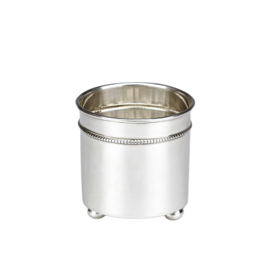 Stříbrný kalíšek na 3 nožkách (120 ml) - 20. léta 20. století, Československo