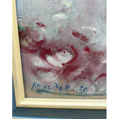 František Jiroudek - Velké květinové zátiší, 1979