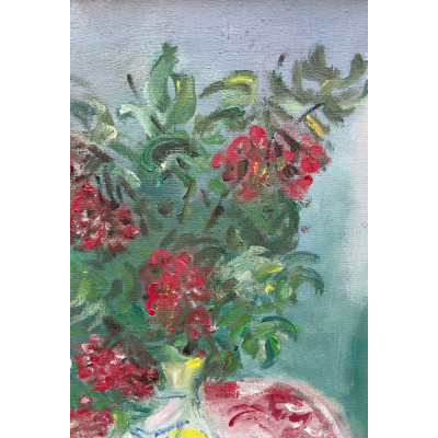 František Jiroudek - Velké květinové zátiší, 1979