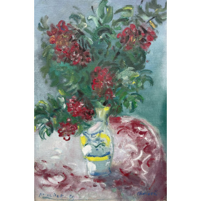 František Jiroudek - Velké květinové zátiší, 1979