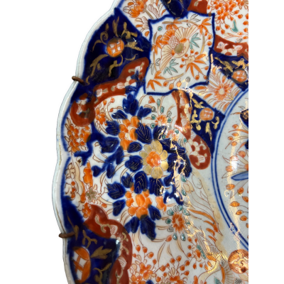 Porcelánový talíř "Imari" 41 cm - konec 19. století