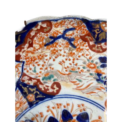 Porcelánový talíř "Imari" 41 cm - konec 19. století