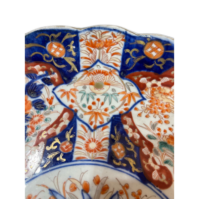Porcelánový talíř "Imari" 41 cm - konec 19. století