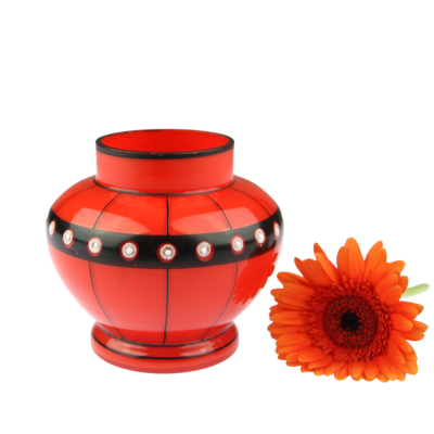 Tango glass vase - Loetz