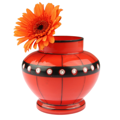Tango glass vase - Loetz