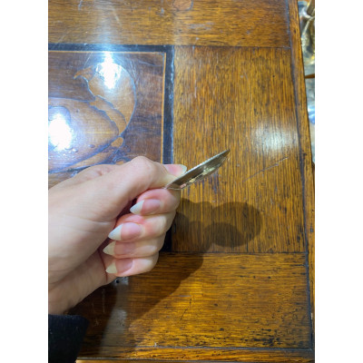 Miniature silver plate - 1930s