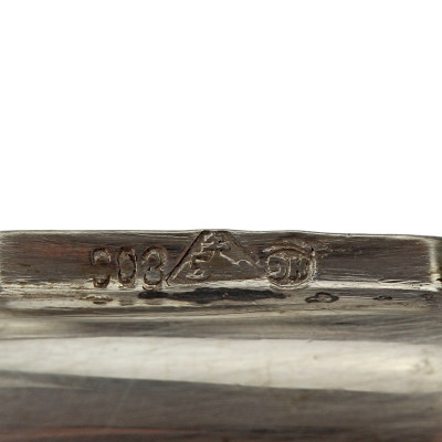 Pár stříbrných cukřenek/sypátek - Rudolf Rechner