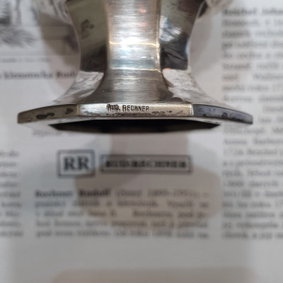 Pair of silver sugar sprinklers - Rudolf Rechner