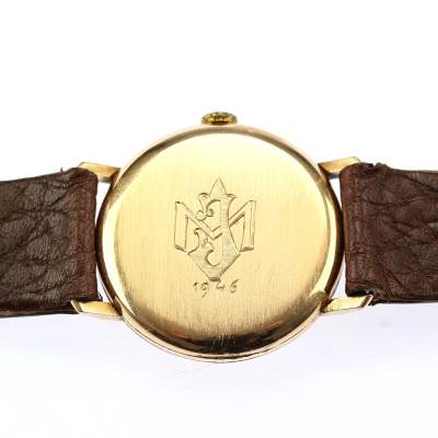 Gold wrist watch - Glycine