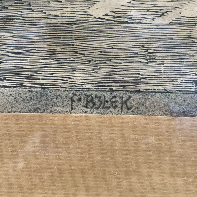 PRODÁNO - František Bílek - Biblický motiv