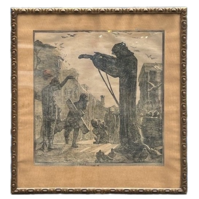 PRODÁNO - František Bílek - Biblický motiv