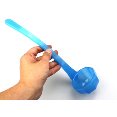 PRODÁNO - Druhorokoková servírovací souprava z modrého skla