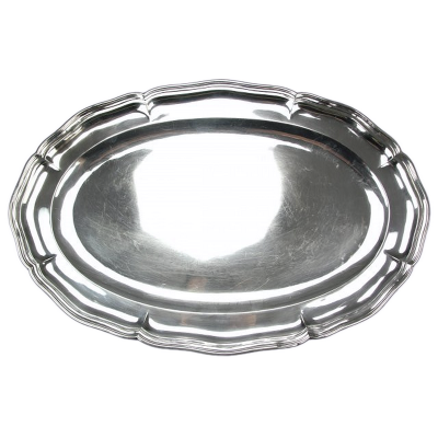 Silver tray - J. Siggard
