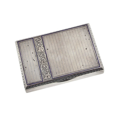 First Czechoslovak Republic silver box