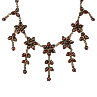 Garnet necklace